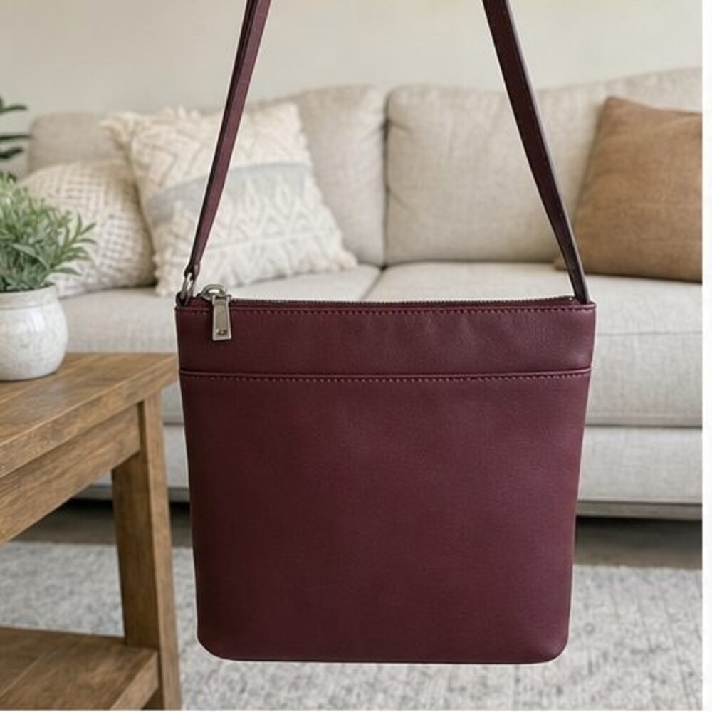 Stone Faux Leather Bag